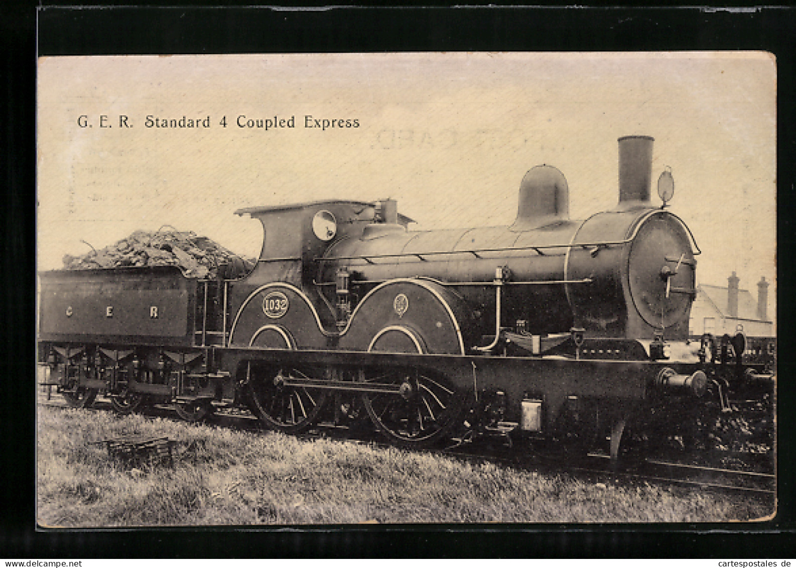 Pc G. E. R. Standard 4 Coupled Express  - Treinen