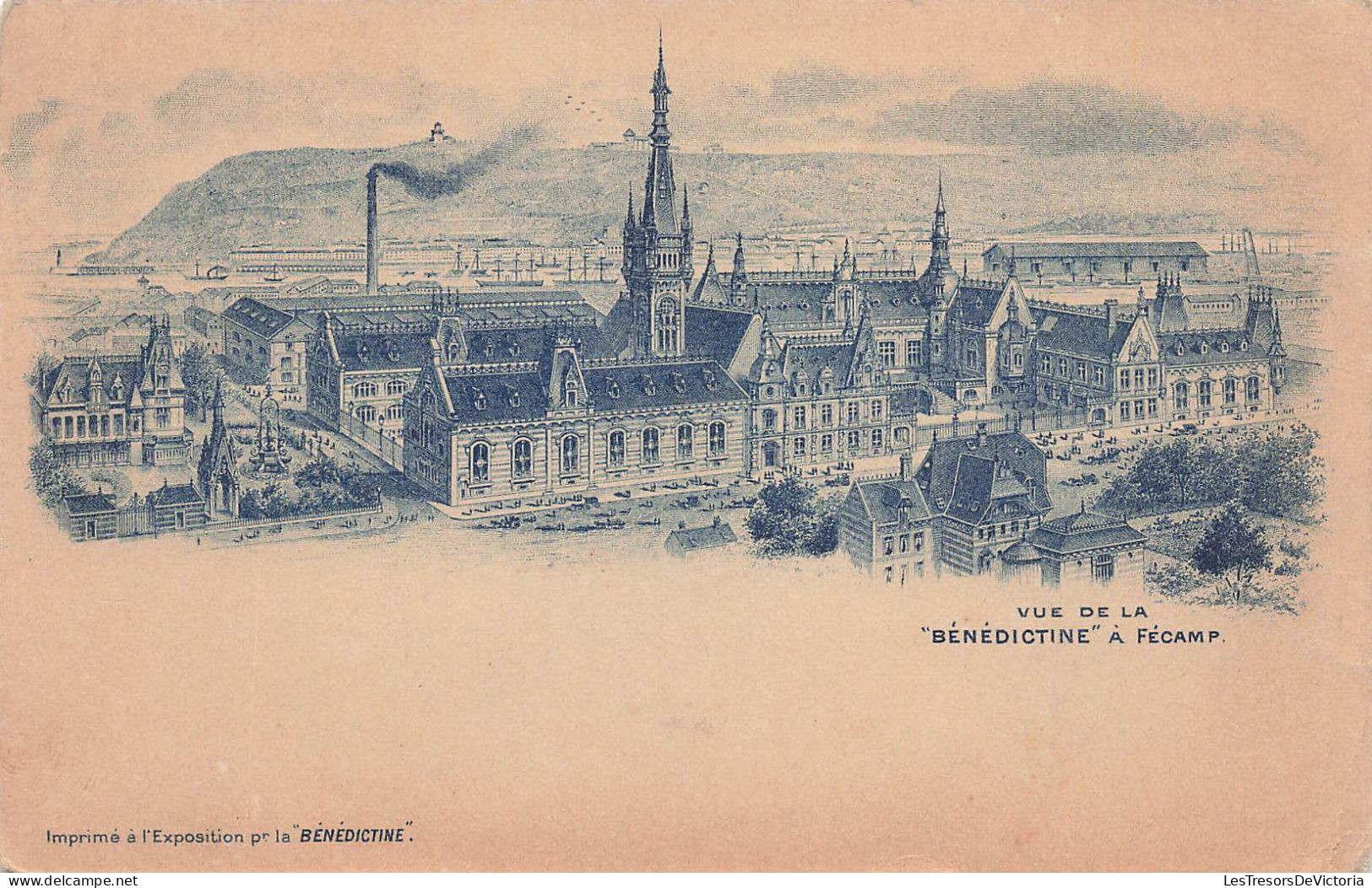FRANCE - Vue De La Bénédictine à Fécamp - Imprimé à L'exposition Pr La Bénédictine - Carte Postale Ancienne - Fécamp