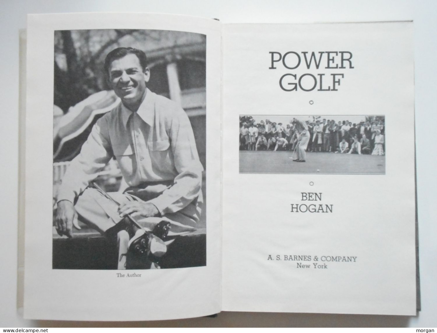 GOLF,1948, BEN HOGAN, POWER GOLF, 1948 USA BARNES AND CO - Unclassified