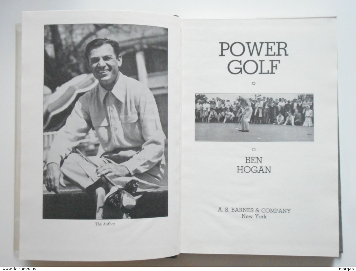 GOLF,1948, BEN HOGAN, POWER GOLF, 1948 USA BARNES AND CO - Zonder Classificatie
