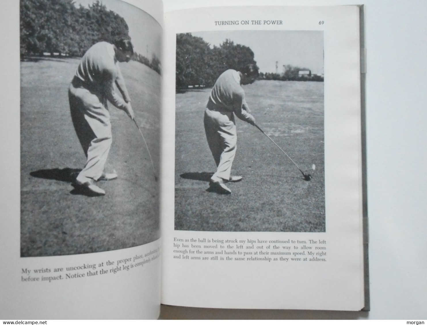 GOLF,1948, BEN HOGAN, POWER GOLF, 1948 USA BARNES AND CO - Unclassified