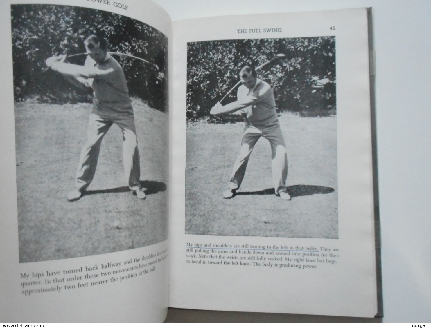 GOLF,1948, BEN HOGAN, POWER GOLF, 1948 USA BARNES AND CO - Unclassified