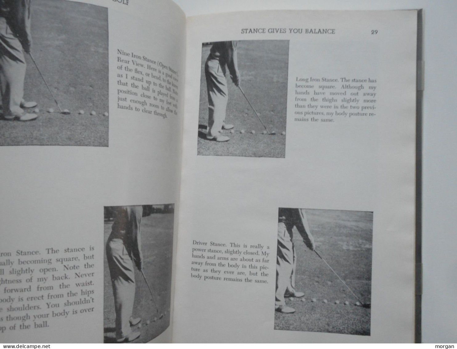 GOLF,1948, BEN HOGAN, POWER GOLF, 1948 USA BARNES AND CO - Unclassified