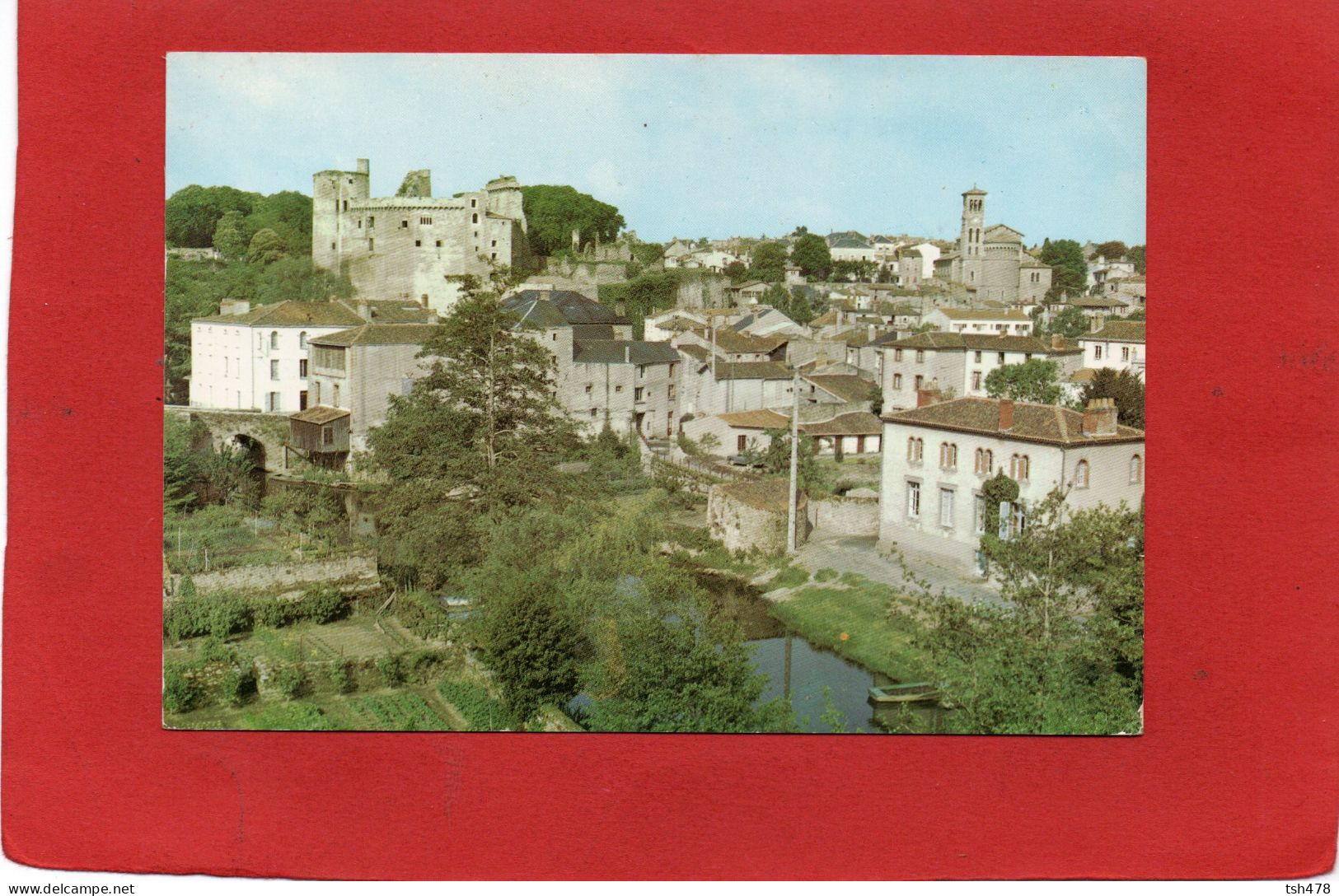 44-----CLISSON----le Château Et L'église Notre-Dame--voir 2 Scans - Clisson