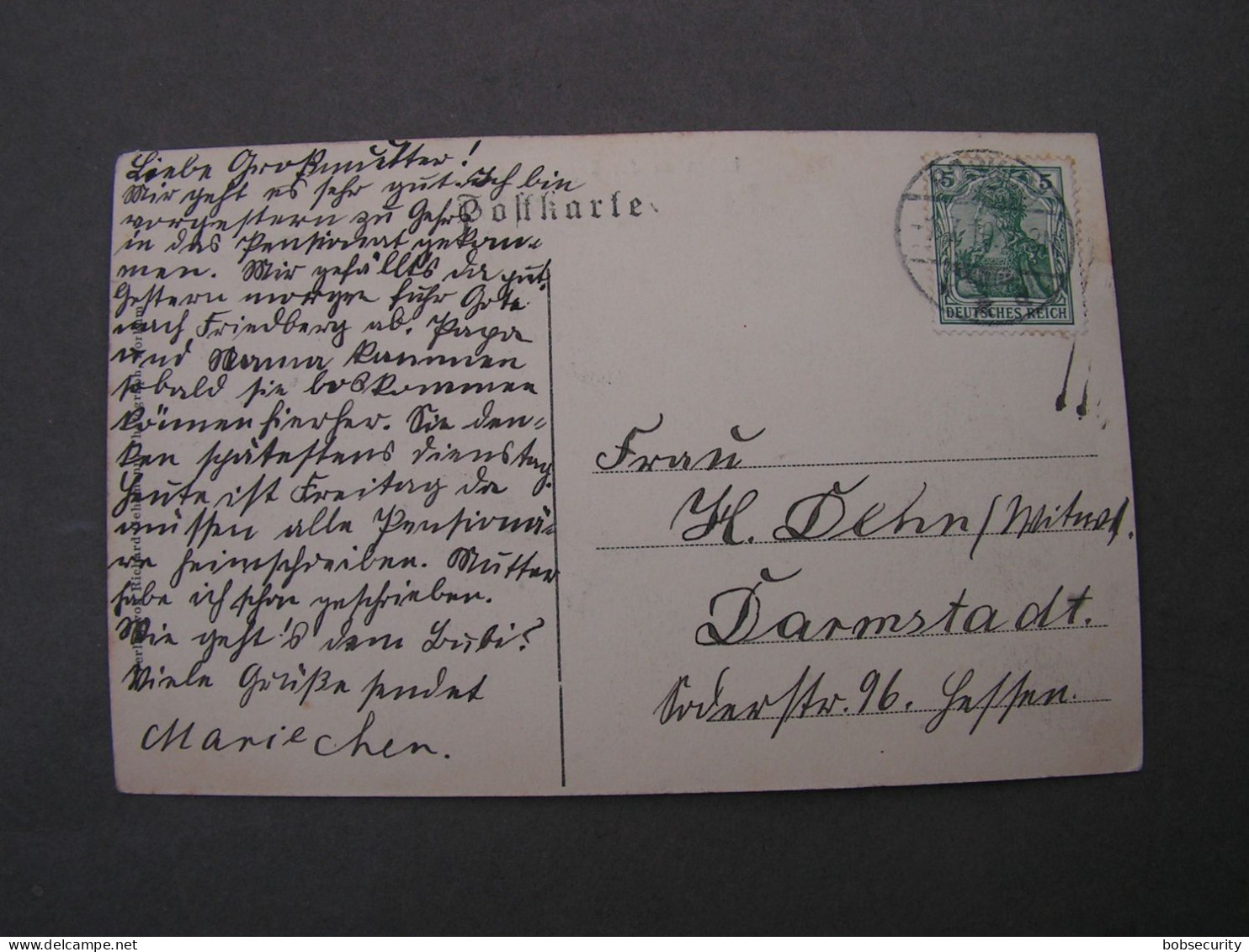 Borkum , Alte Karte  1901 - Leer