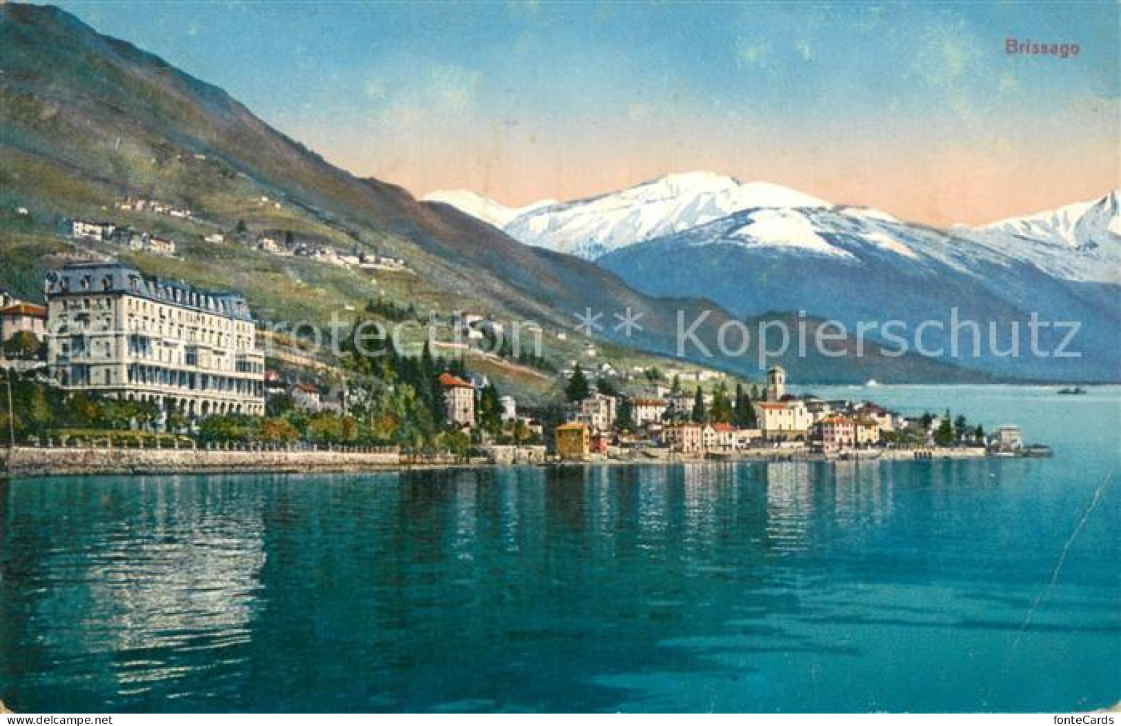 13727058 Brissago Lago Maggiore Panorama Brissago Lago Maggiore - Sonstige & Ohne Zuordnung