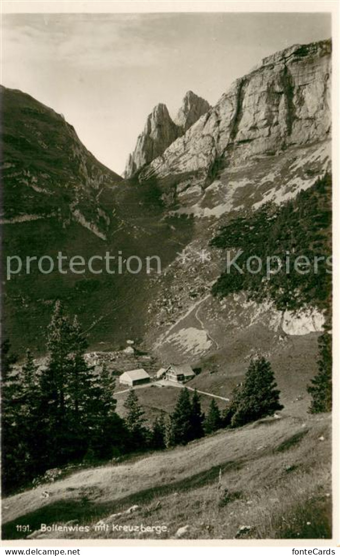 13727013 Bollenwies Berggasthaus Faehlensee IR Mit Kreuzberge  - Sonstige & Ohne Zuordnung