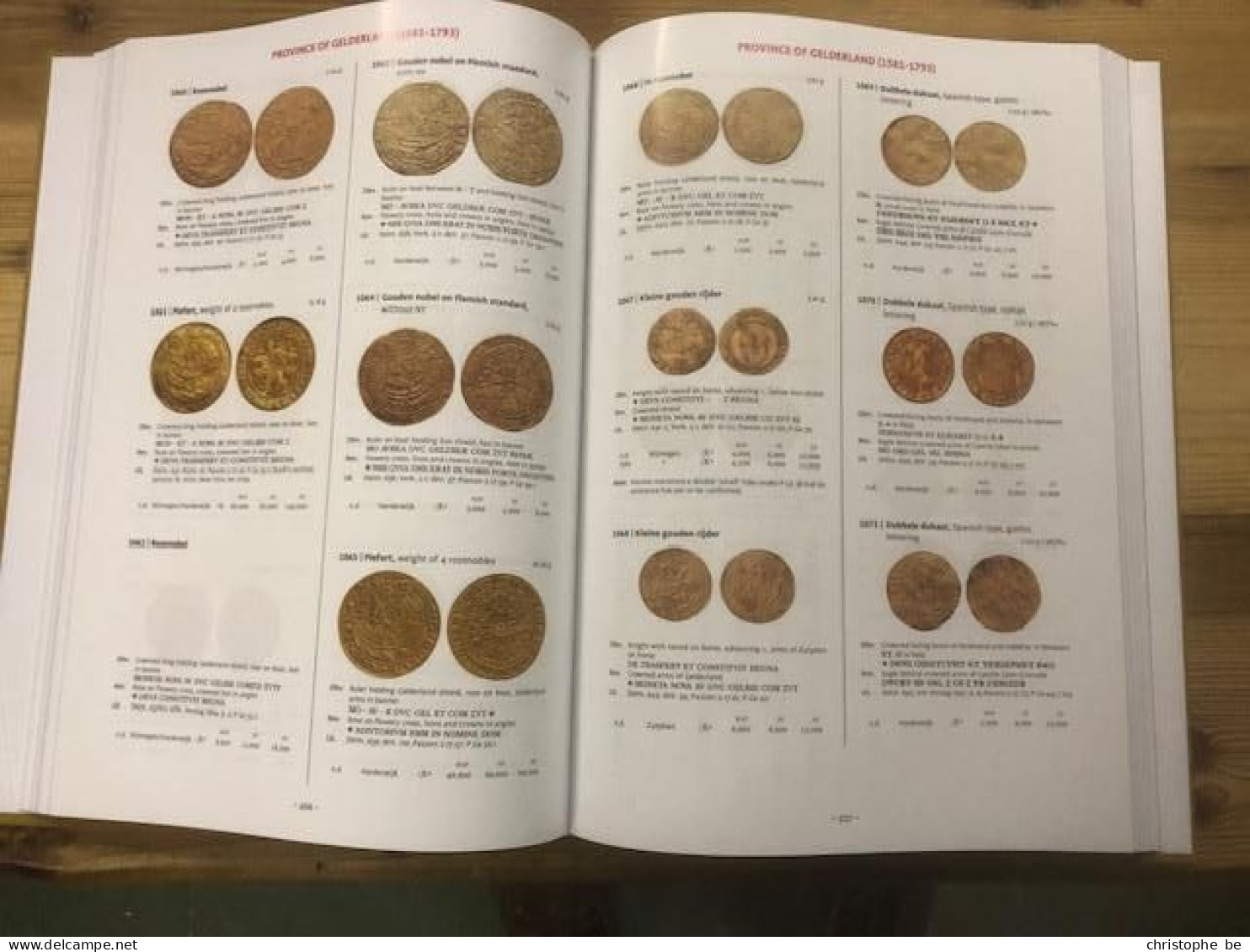 The Gold Coinage Of The Low Countries, Huge Vanhoudt - Books On Collecting