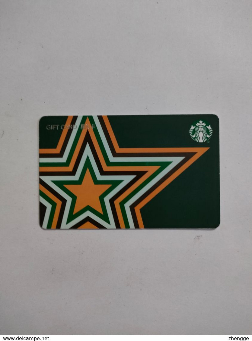 China Gift Cards, Starbucks, 2021 (1pcs) - Gift Cards