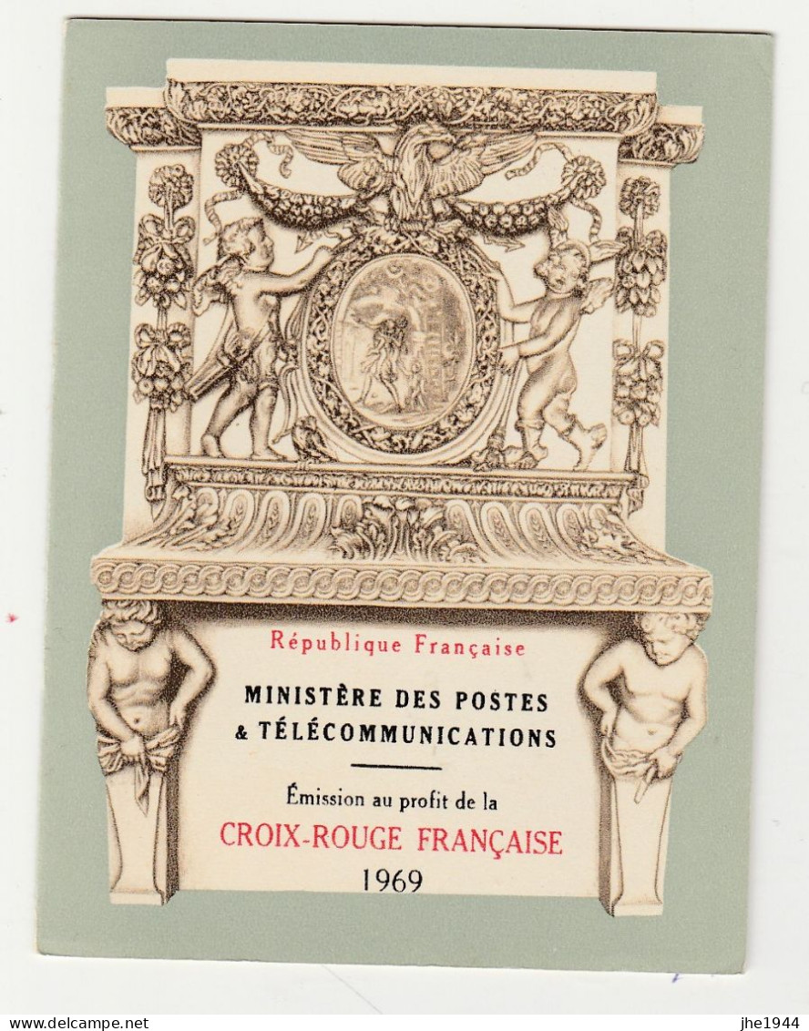 France Carnet Croix Rouge N° 2018 ** Année 1969 Tableaux Nicolas Mignard - Croix Rouge