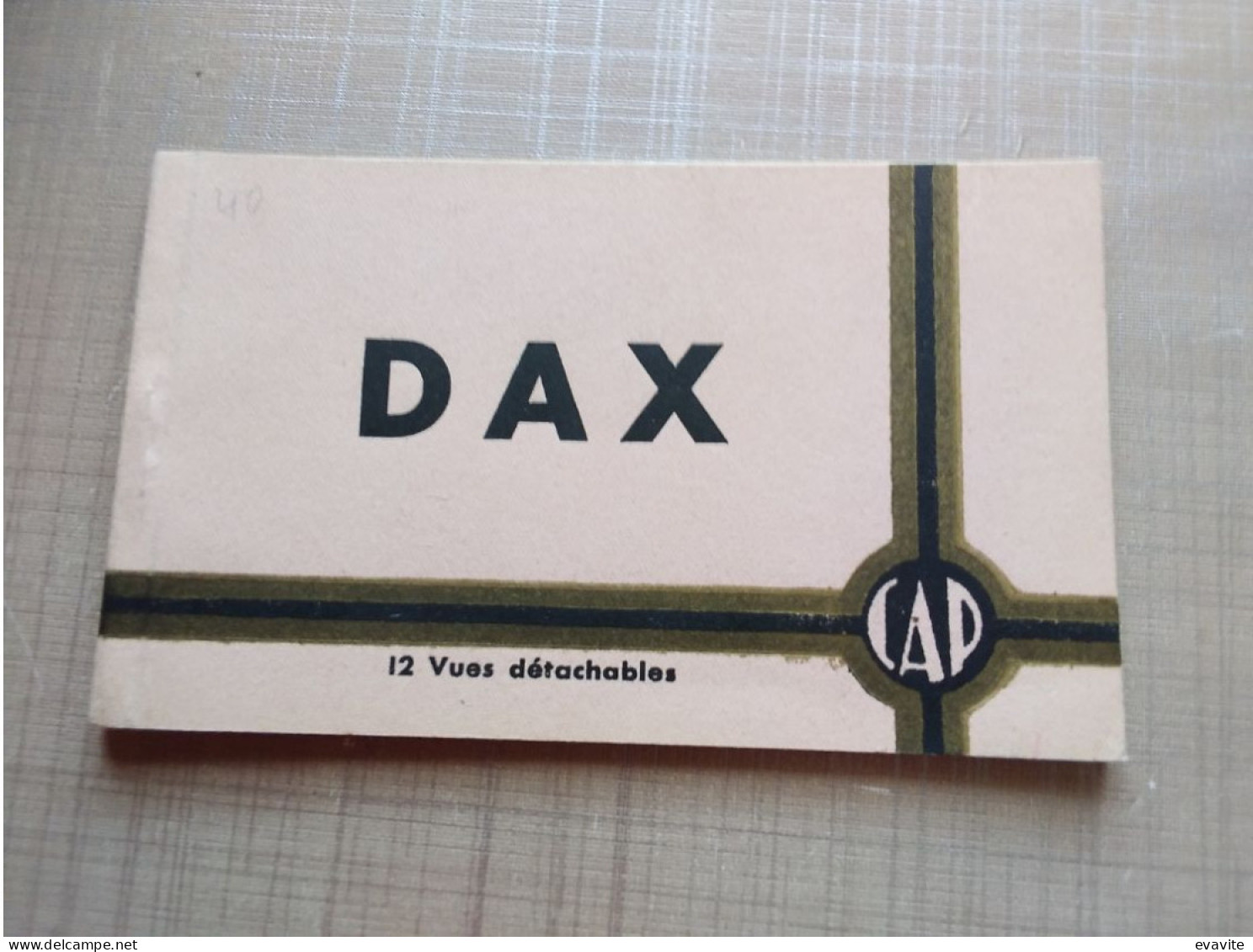 Carnet De 6 CPA Sur 12  (40)    DAX - Dax