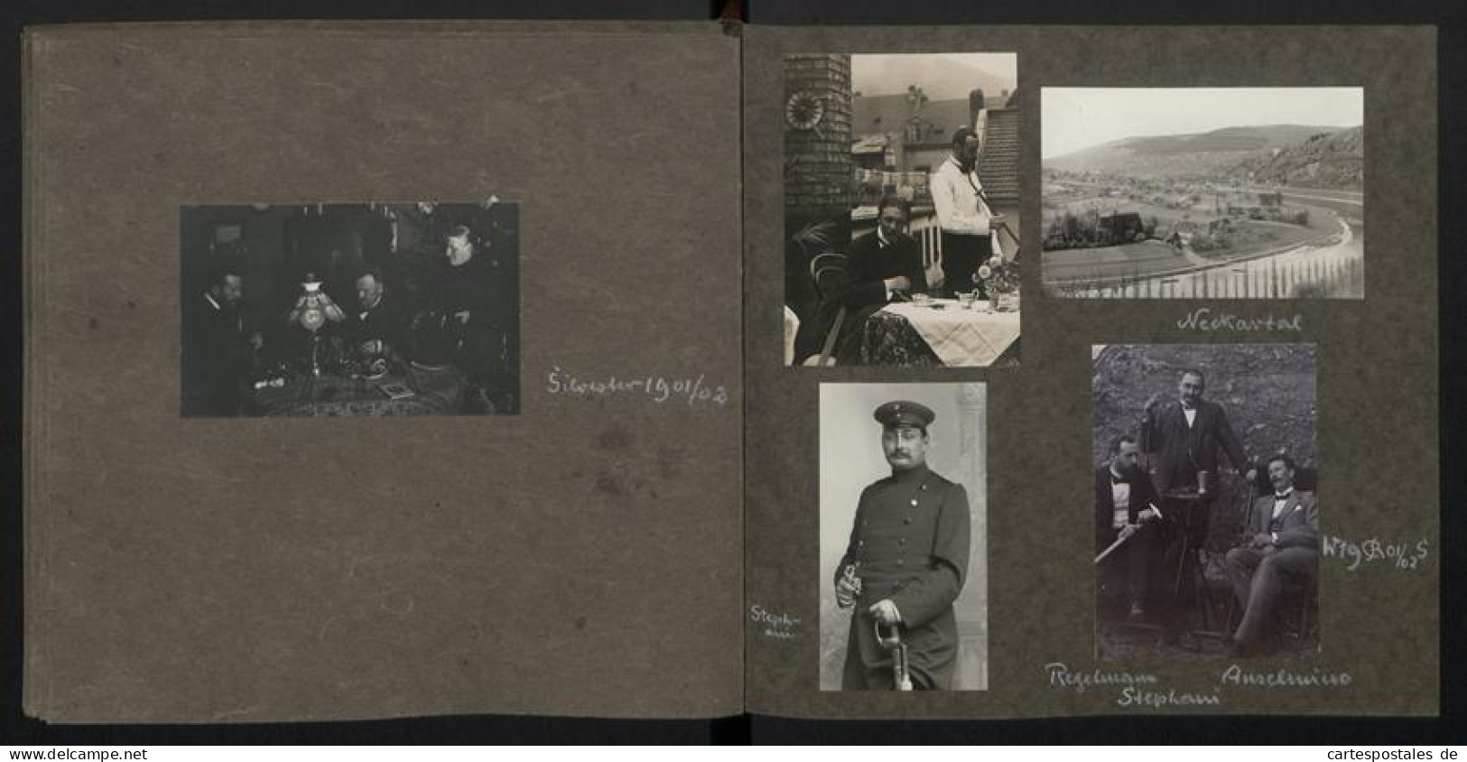 7 Fotoalben mit 381 Fotografien, deutscher Geologe Karl Regelmann, private Aufnahmen von 1850-1903, Vermessung, Geräte 