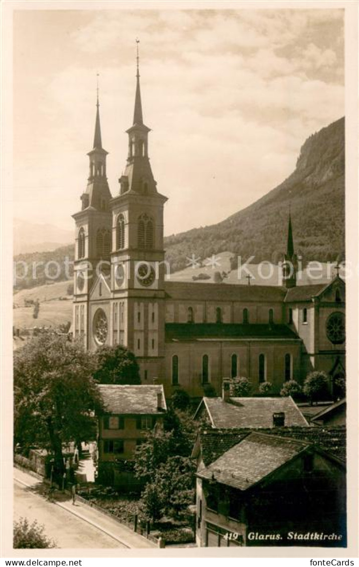 13726670 Glarus GL Stadtkirche Glarus GL - Sonstige & Ohne Zuordnung