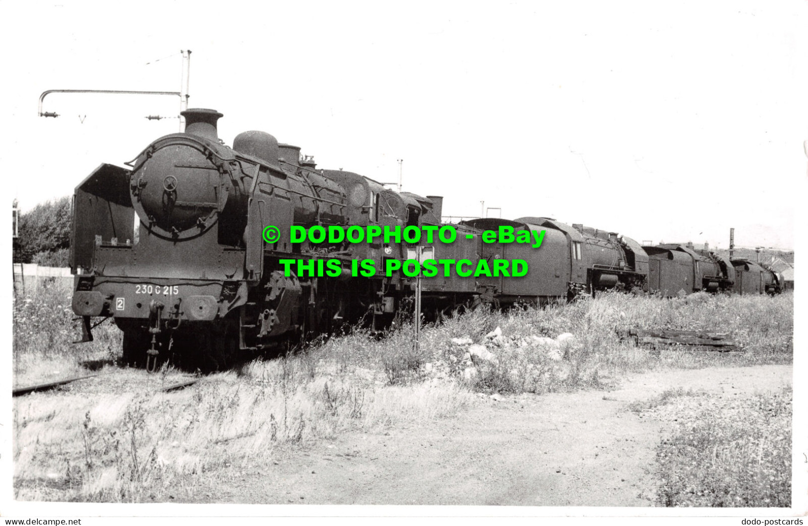 R512858 Locomotive Or Train. 230 C 215. Postcard - Welt