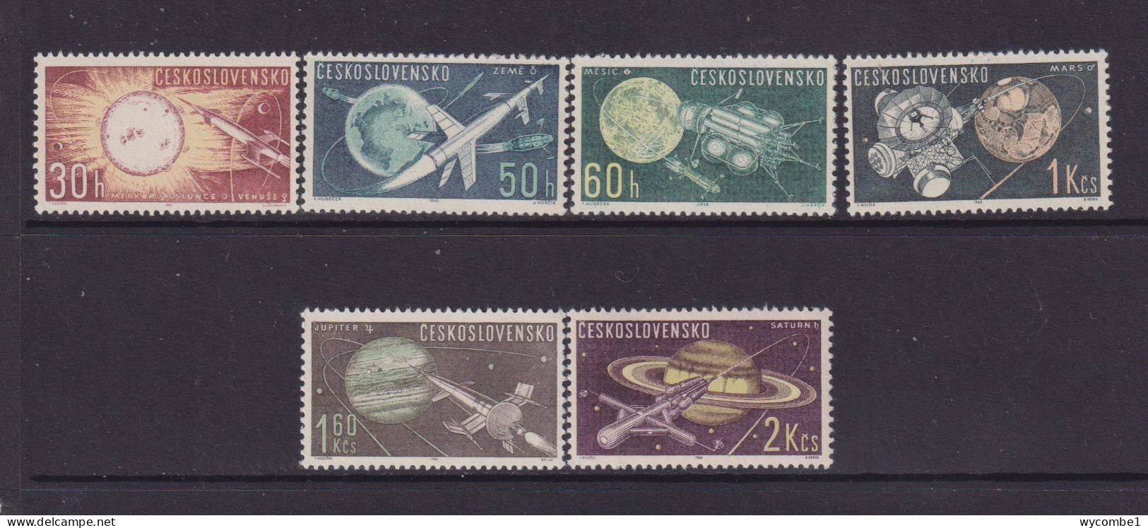 CZECHOSLOVAKIA  - 1963 Space Research Set Never Hinged Mint - Ungebraucht