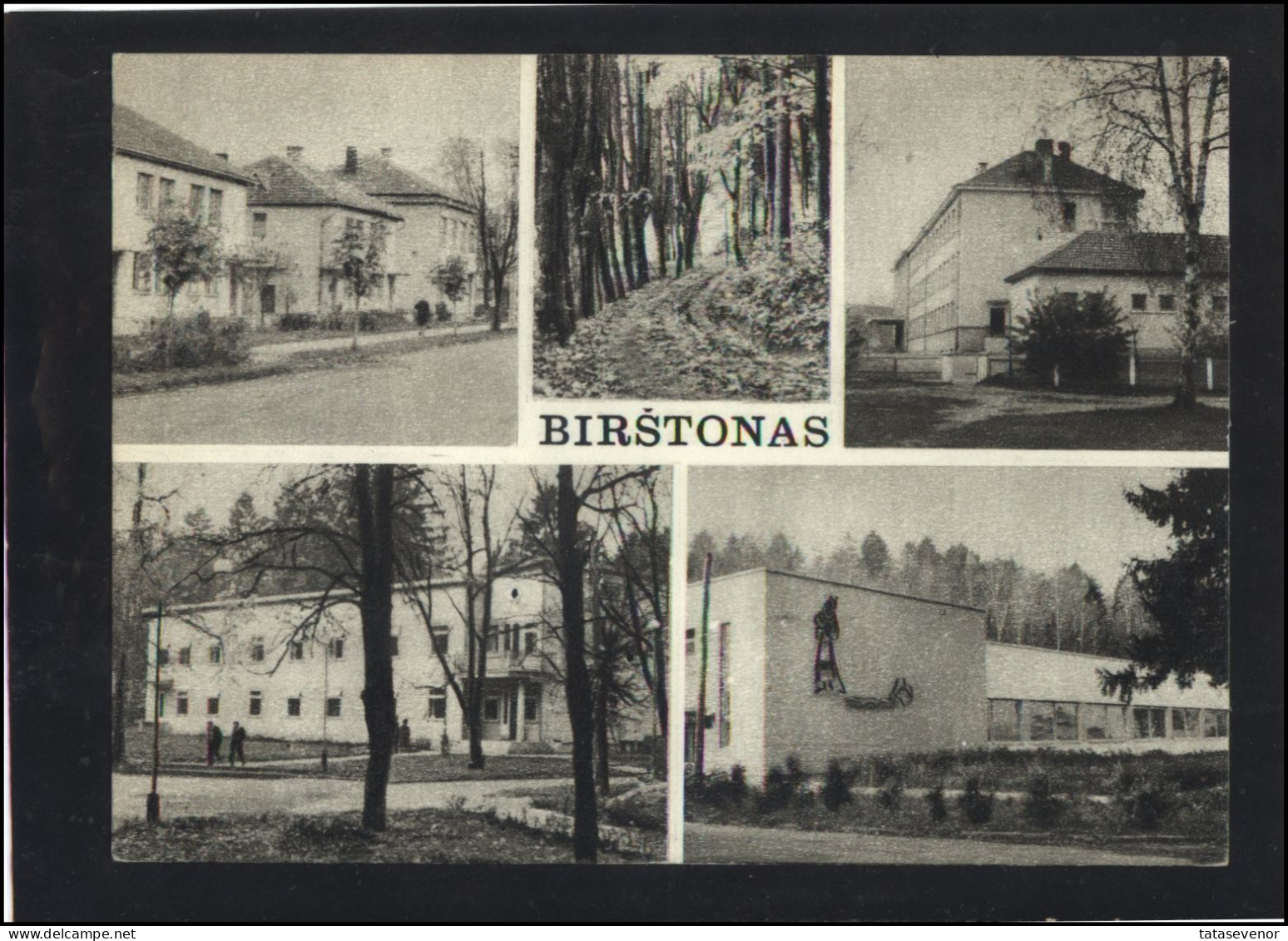 Post Card Lithuania LT Pc 126 BIRSTONAS By Z. Kazenas - Lituania