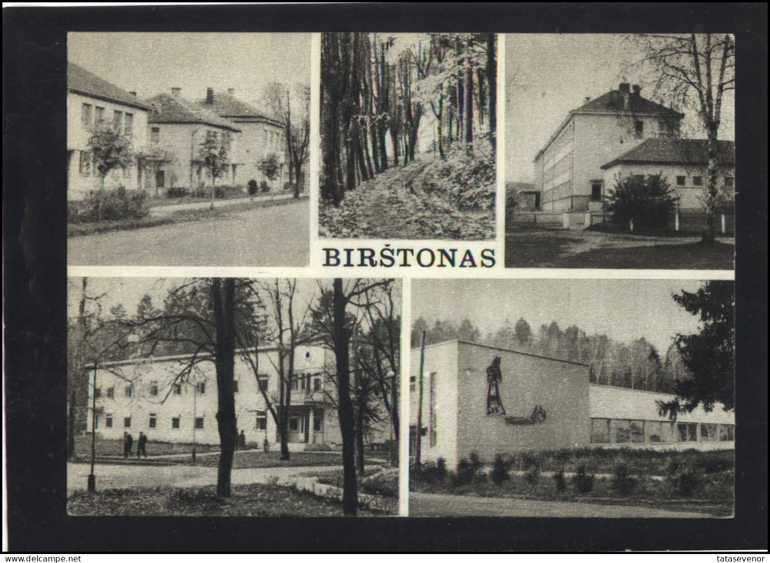 Post Card Lithuania LT Pc 126 BIRSTONAS By Z. Kazenas - Lituanie