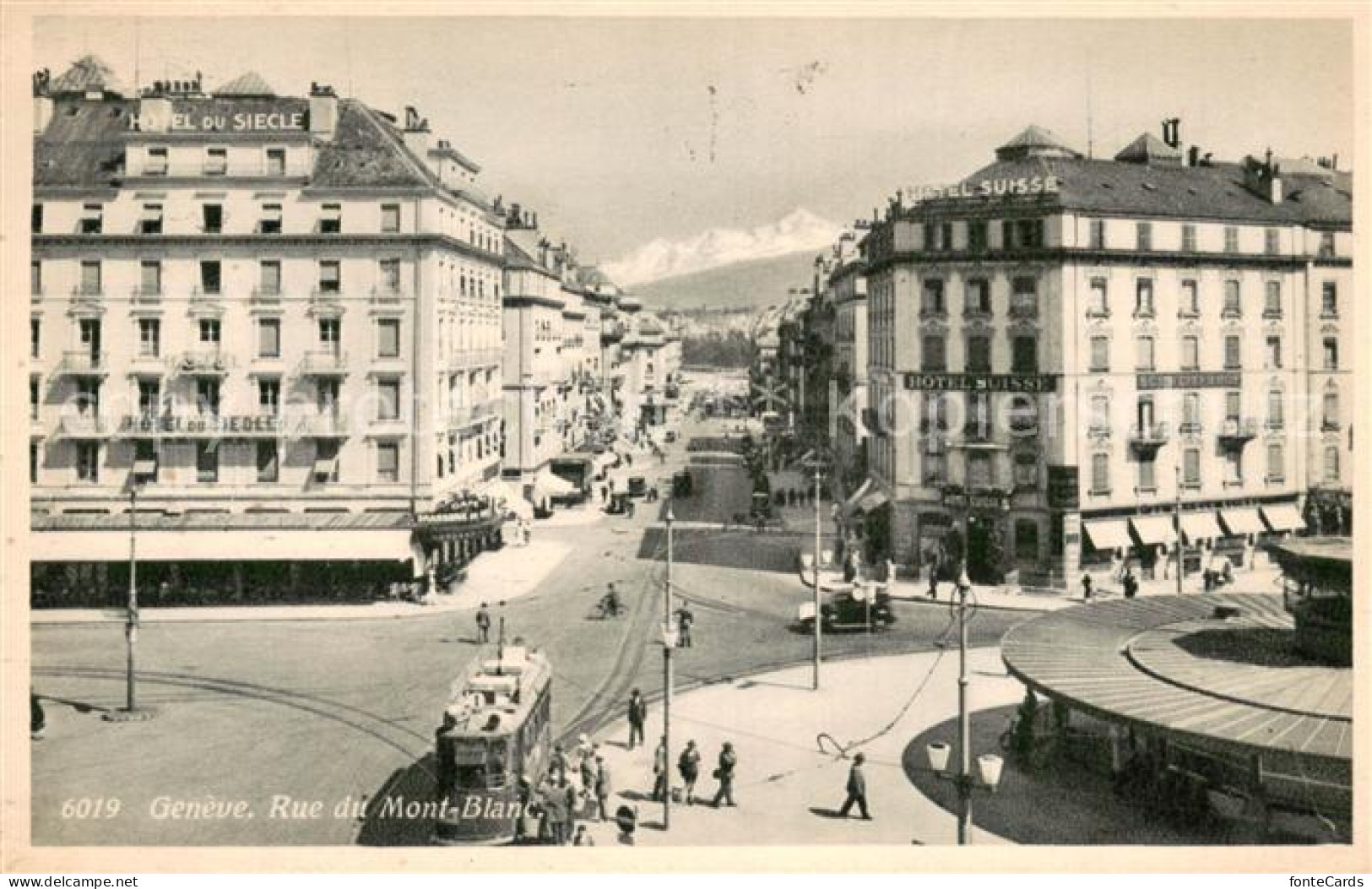 13724090 Geneve GE Rue Du Mont Blanc Tram Geneve GE - Altri & Non Classificati