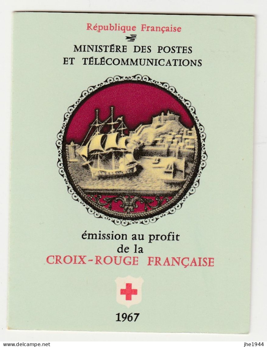 France Carnet Croix Rouge N° 2016 ** Année 1967 Ivoires Musée De Dieppe - Rotes Kreuz