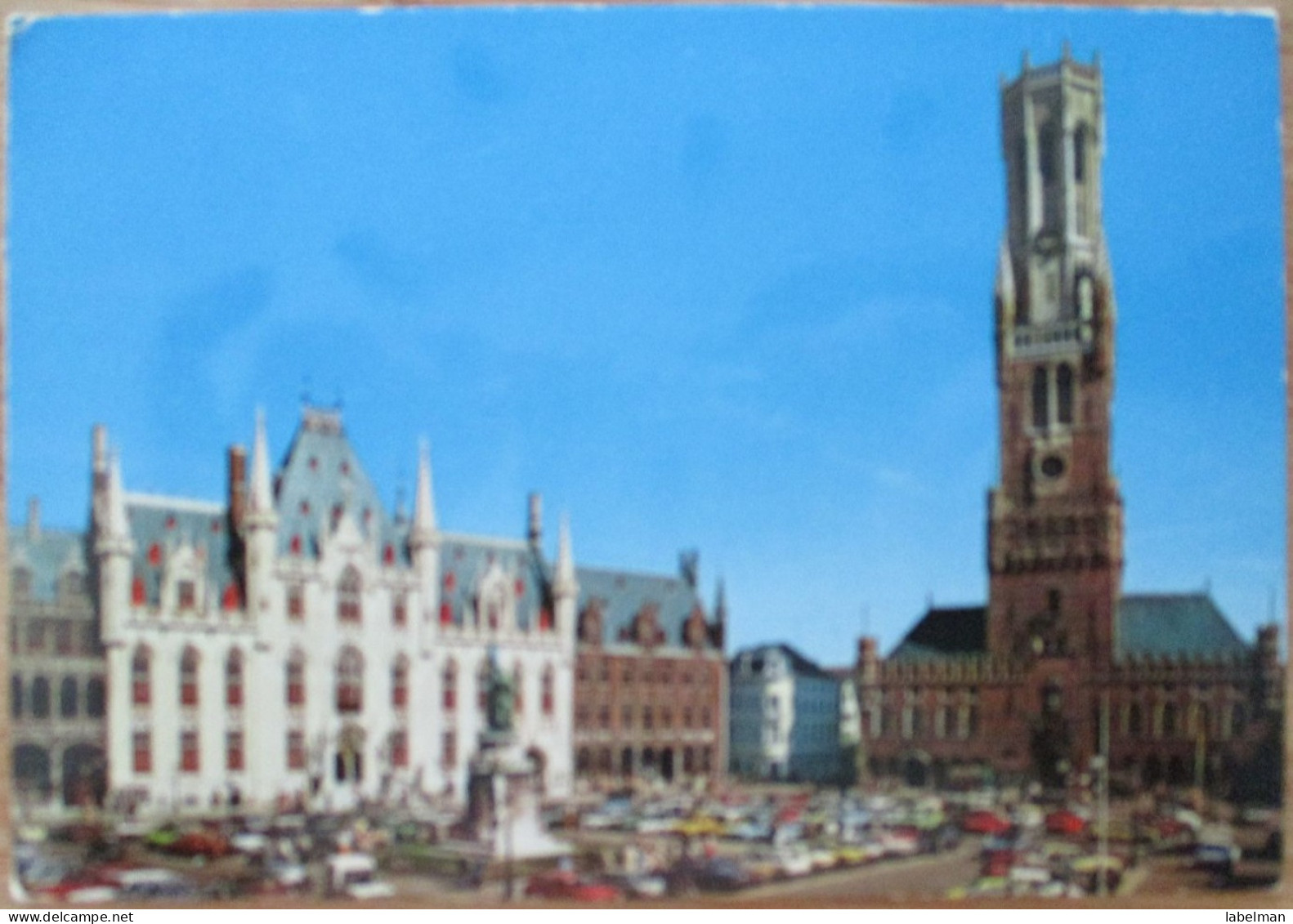 BELGIUM BELGIQUE BRUGGE GRAND PLACE TOWN HALL POSTCARD CARTE POSTALE ANSICHTSKARTE CARTOLINA POSTKARTE CARD KARTE - Antwerpen