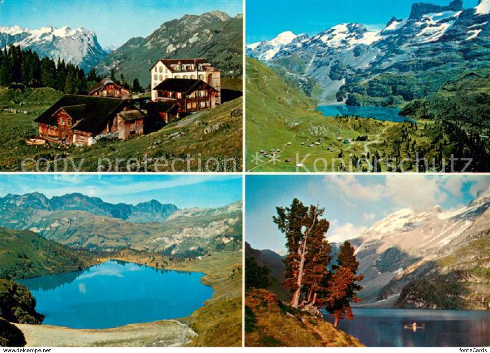 13720284 Jochpass Hotel Engstlenalp Panorama Bergsee Jochpass - Autres & Non Classés