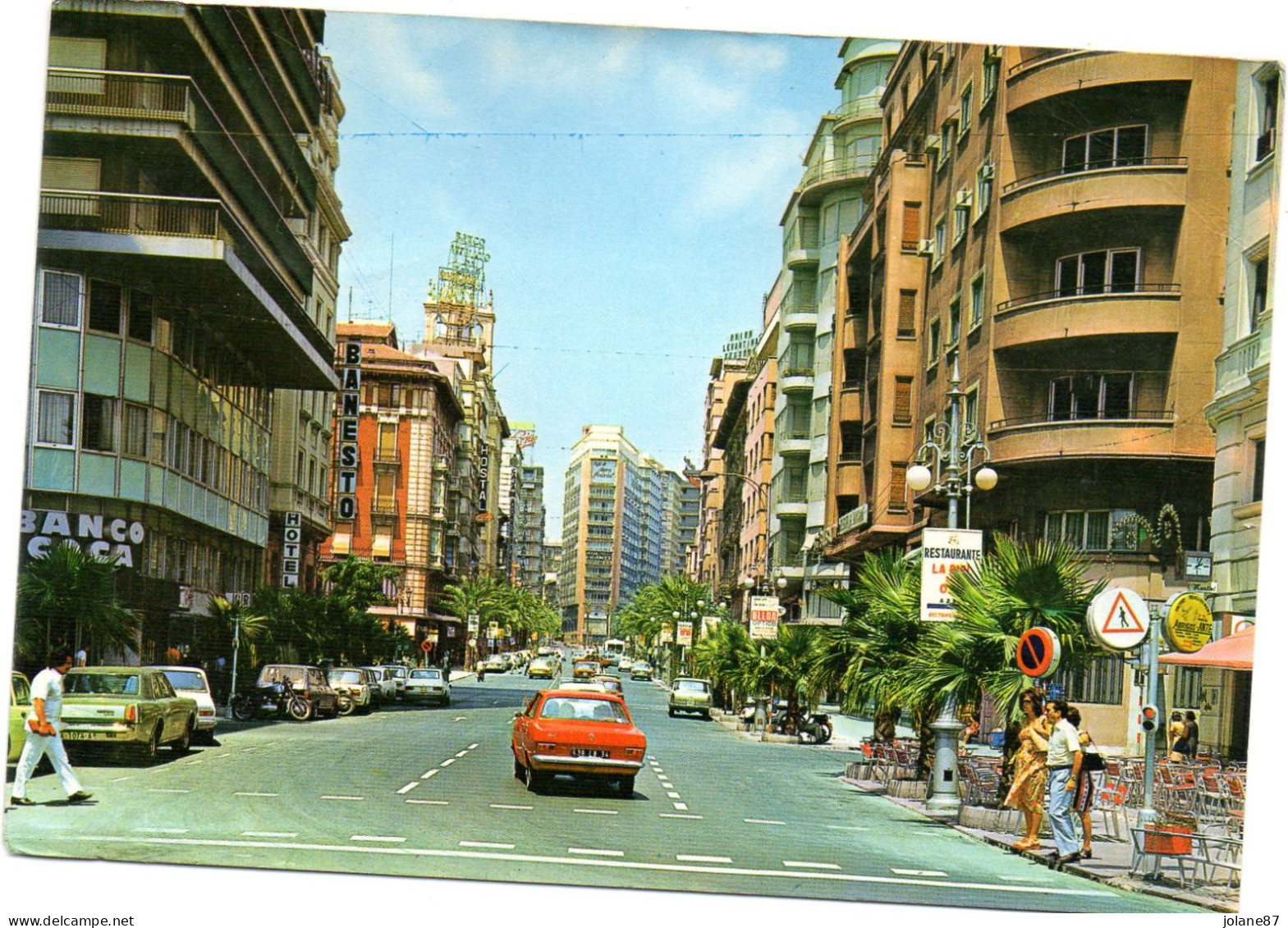 CPSM   ALICANTE   -    AVENUE DE MENDEZ NUNEZ - Alicante