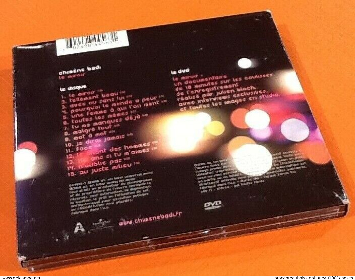 Album CD  Chimène Badi  Le Miroir   (2006) - Sonstige - Franz. Chansons