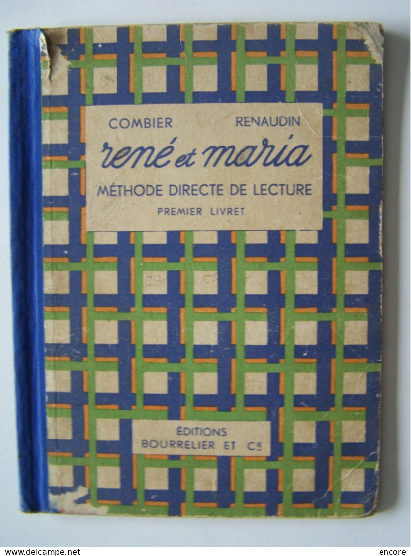 L"APPRENTISSAGE DE LA LECTURE. "RENE ET MARIA". PREMIER ET DEUXIEME LIVRETS.  100_3756 & 100_3757 - 6-12 Ans