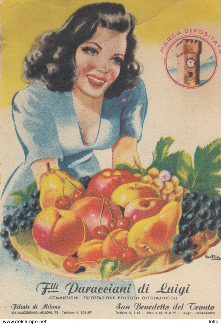 Pubblicitarie  -  F.lli Paracciani   -  Ortofrutta - S. Benedetto Del Tronto   -  F. Grande   -  Nuova  -  Bella - Publicité