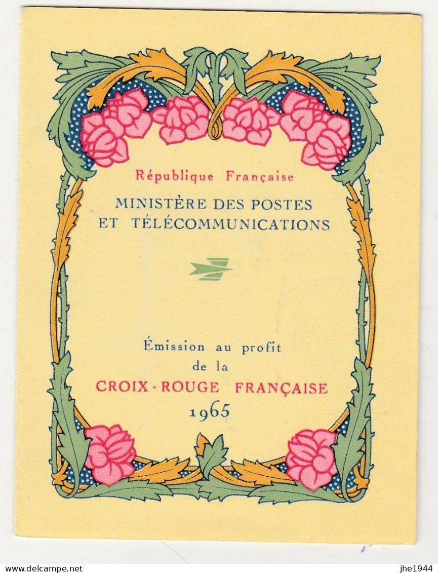 France Carnet Croix Rouge N° 2014 ** Année 1965 - Rotes Kreuz