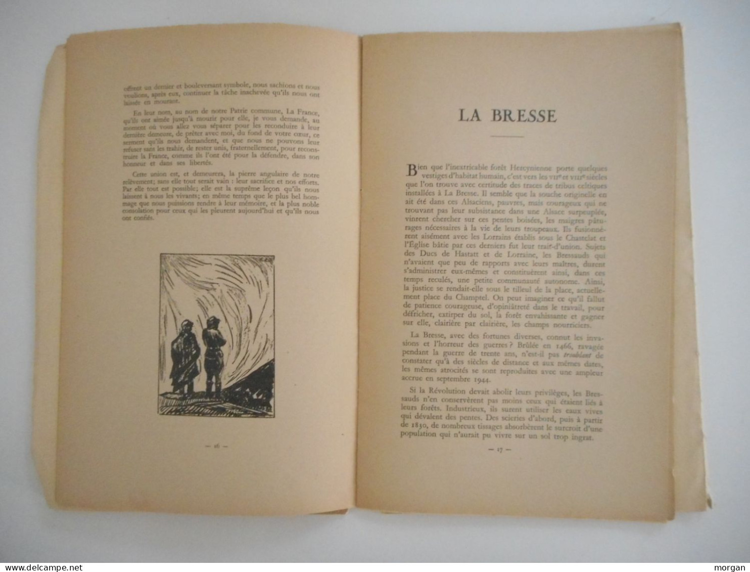 LORRAINE, VOSGES - LA BRESSE MARTYRE, 1946 MAQUIS DE LA PIQUANTE PIERRE 12 EPREUVES HT CHATELAIN CEZ - Lorraine - Vosges