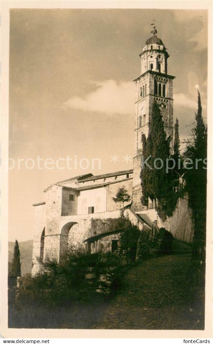 13718513 Morcote Lago Di Lugano Chiesa Morcote Lago Di Lugano - Andere & Zonder Classificatie