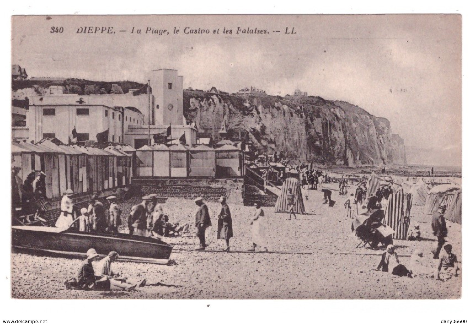 DIEPPE La Plage  (carte Animée) - Dieppe
