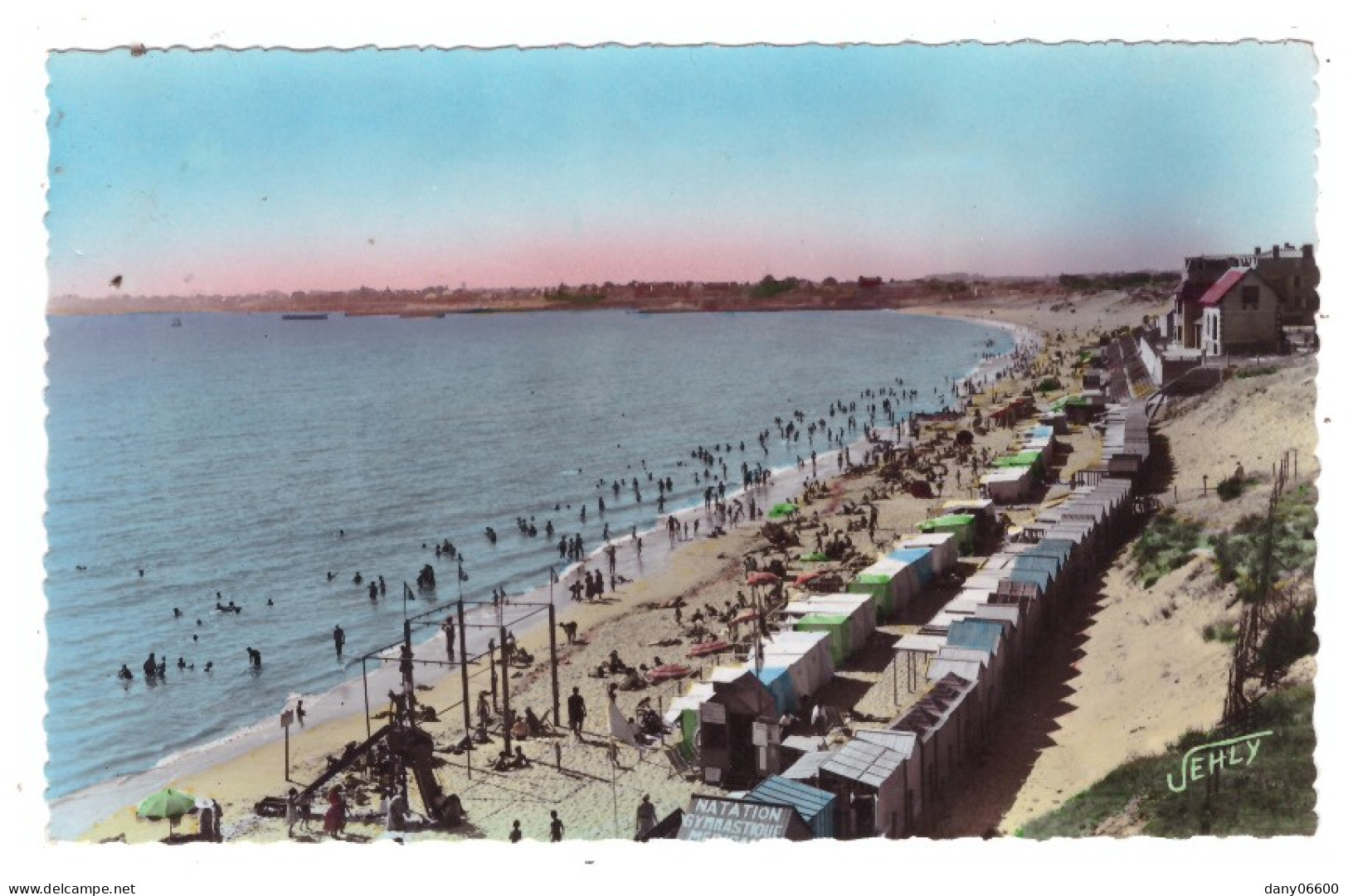 SAINT GILLES SUR VIE La Plage Mer Haute (carte Photo Animée) - Saint Gilles Croix De Vie