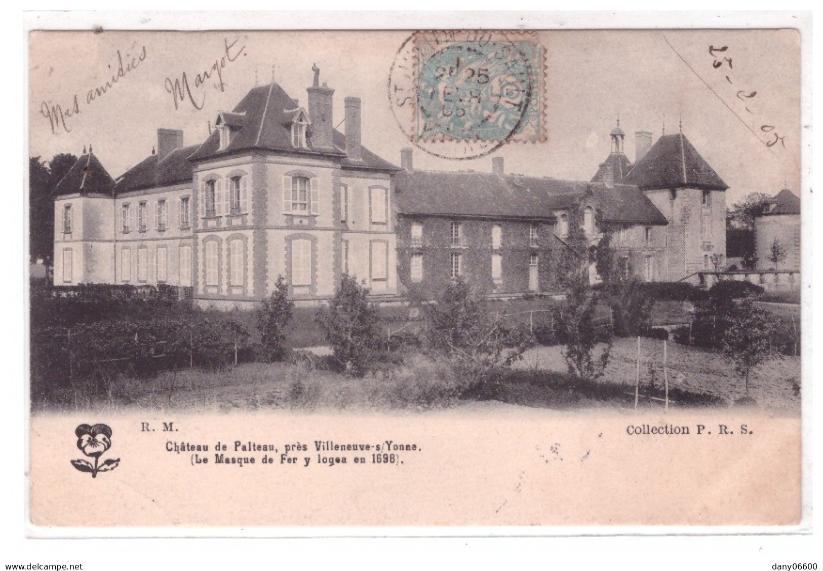 VILLENEUVE S/YONNE Chateau De Palteau - Villeneuve-sur-Yonne