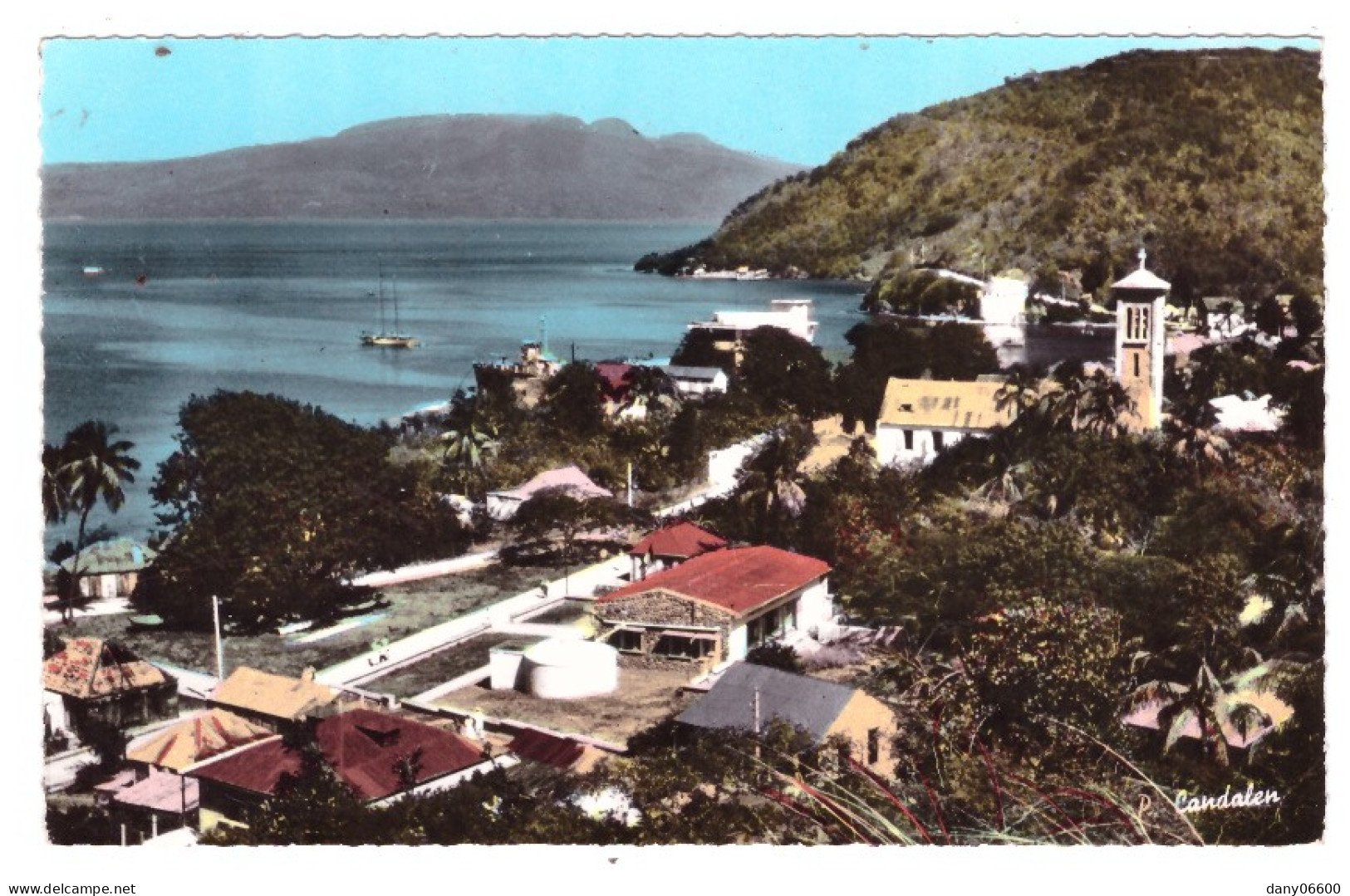 GUADELOUPE - SAINTES TERRES DE HAUT Le Mouillage  (carte Photo) - Altri & Non Classificati