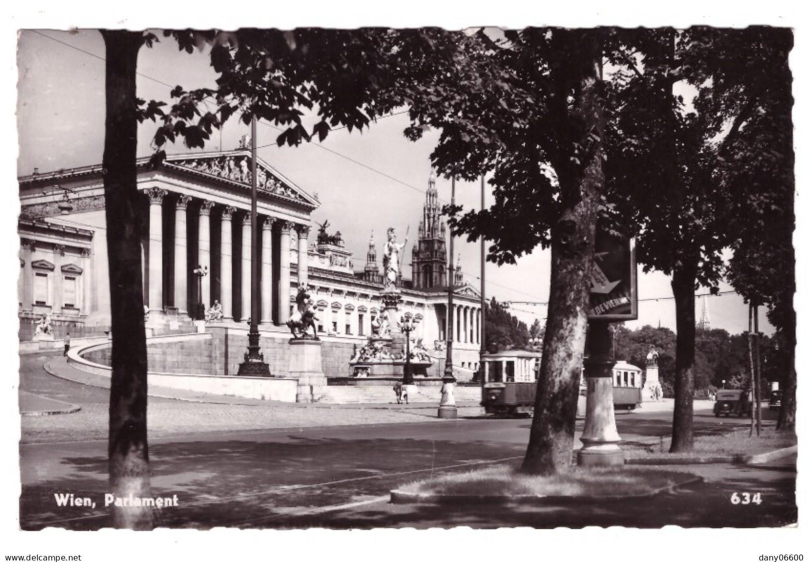 WIEN Parlament   (carte Photo) - Otros & Sin Clasificación