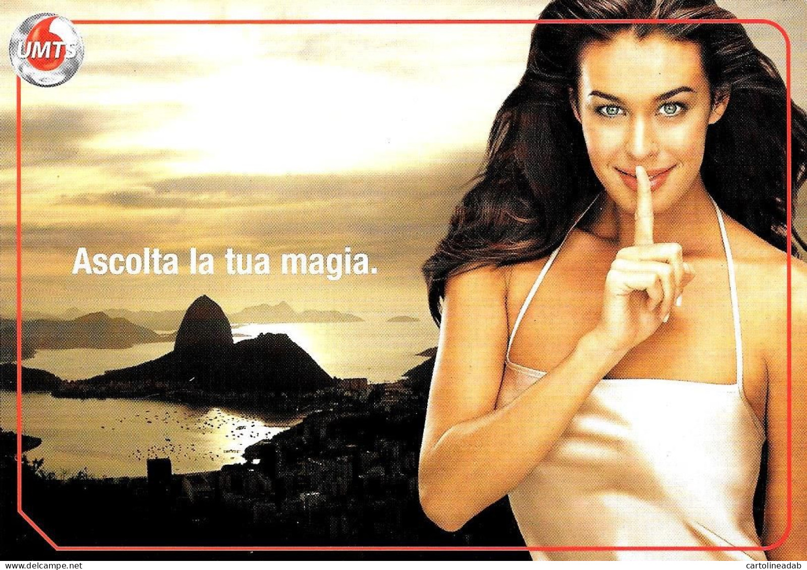 [MD9518] CPM - VODAFONE UMTS SONY ERICSSON V800 - PROMOCARD 4968 - PERFETTA - Non Viaggiata - Publicité