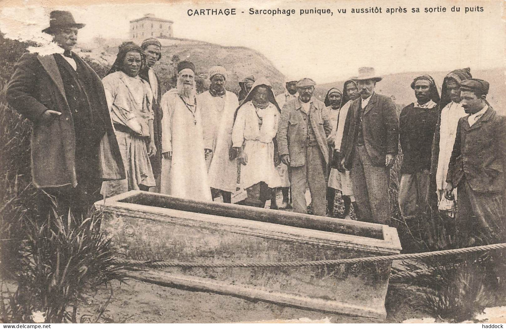 CARTHAGE : SARCOPHAGE PUNIQUE - Tunesien