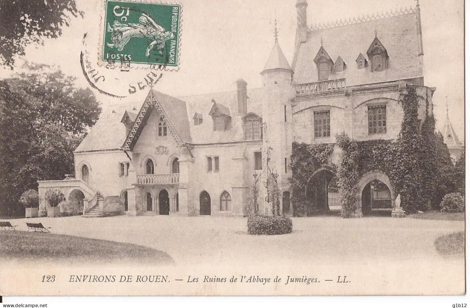 JUMIEGES - ANCIENNE ABBAYE - 3 CARTES - Jumieges