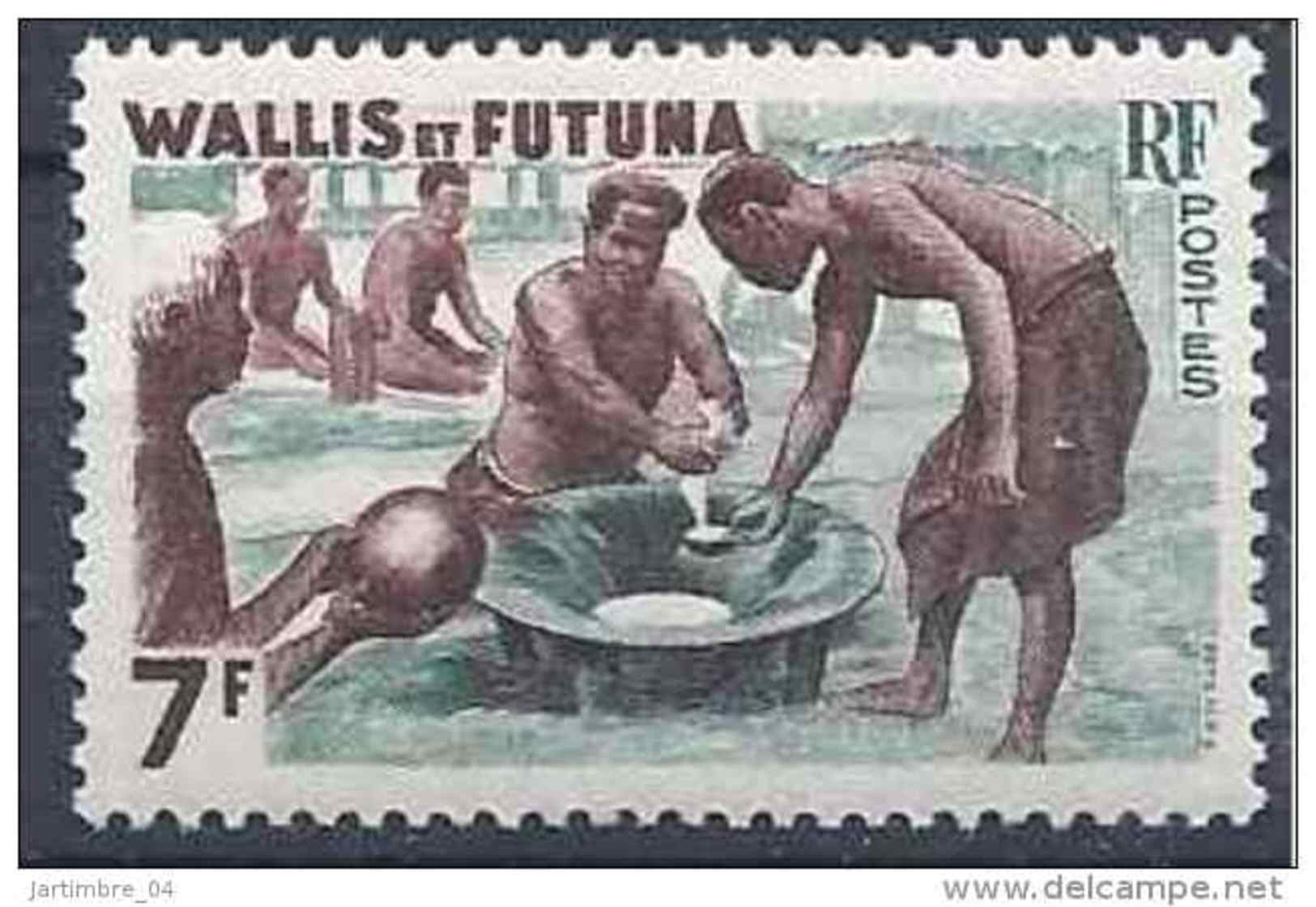 1957-61 WALLIS FUTUNA 157B** Kaua, Issu De Série - Unused Stamps