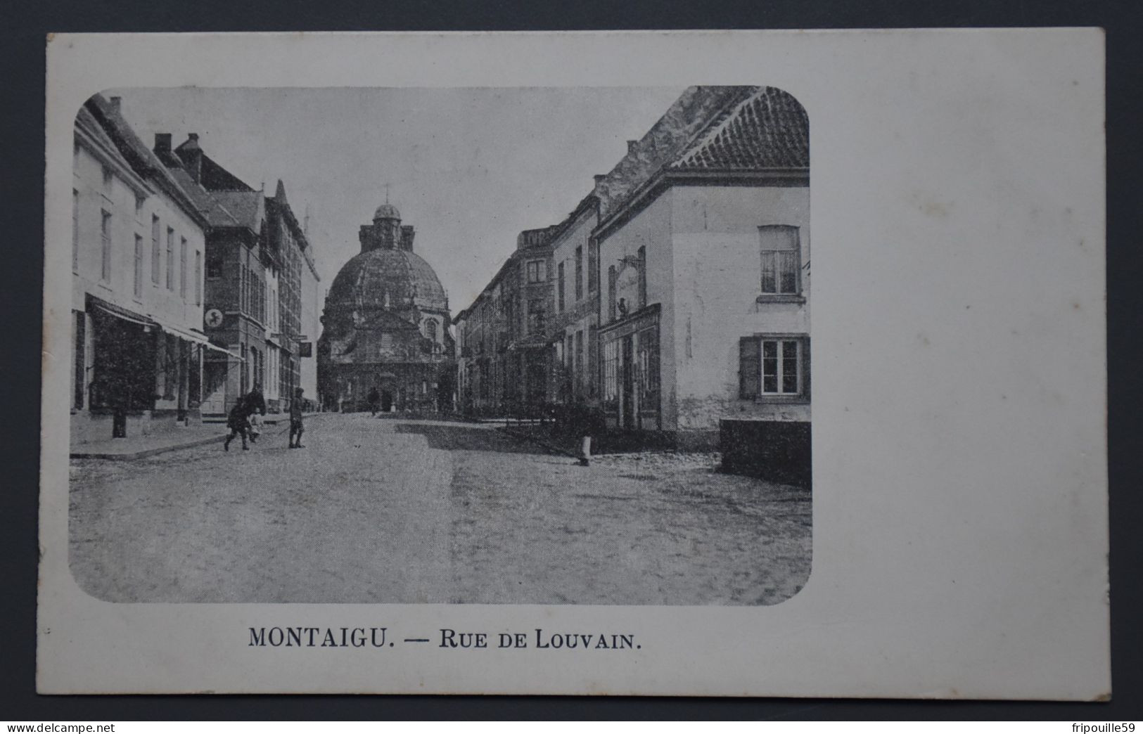 Montaigu - Rue De Louvain - Sans éditeur - 1900 !! - Scherpenheuvel-Zichem