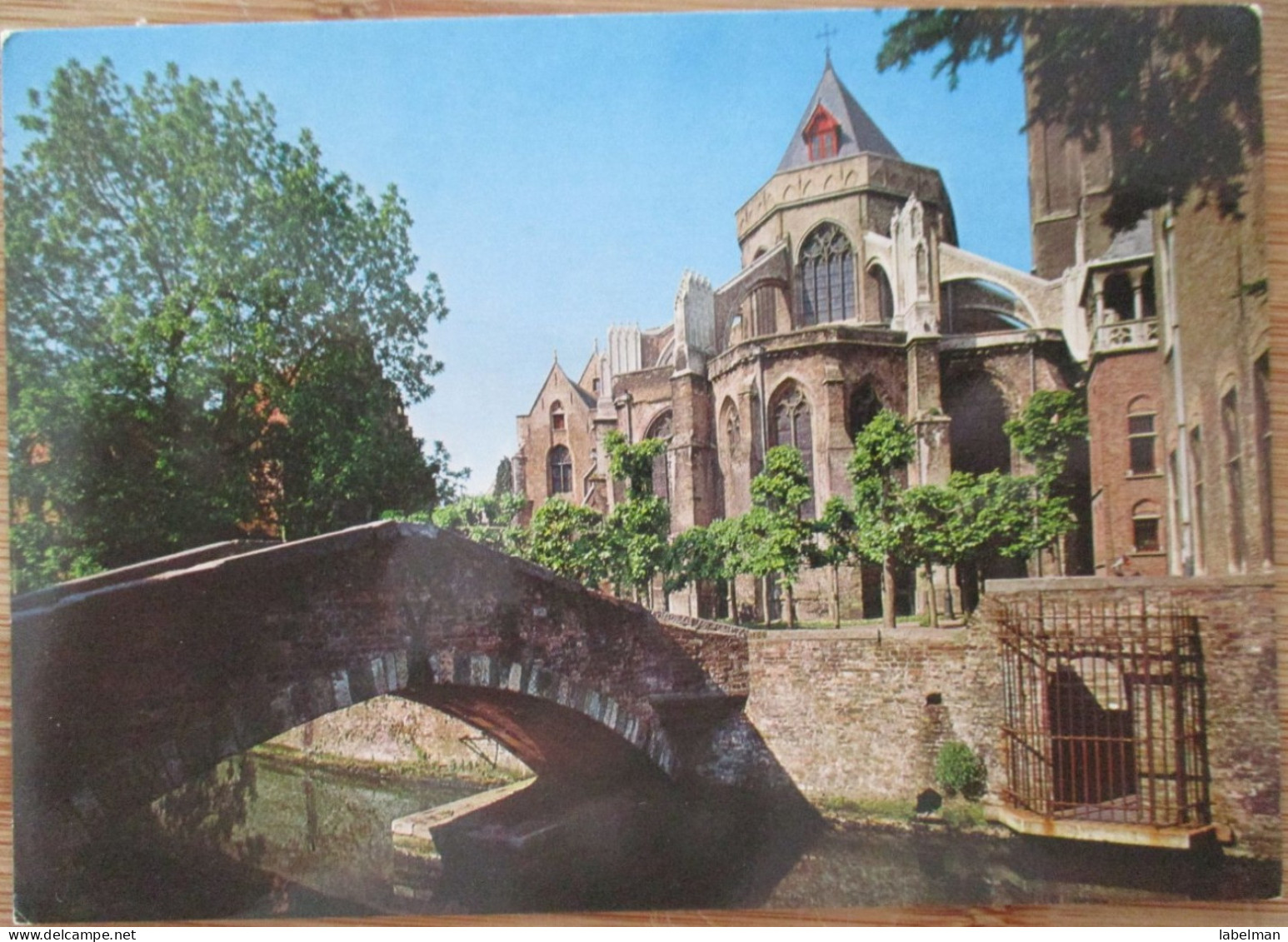 BELGIUM BELGIQUE BRUGGE TOWN CENTER CANAL BRIDGE POSTCARD CARTE POSTALE ANSICHTSKARTE CARTOLINA POSTKARTE CARD KARTE - Antwerpen