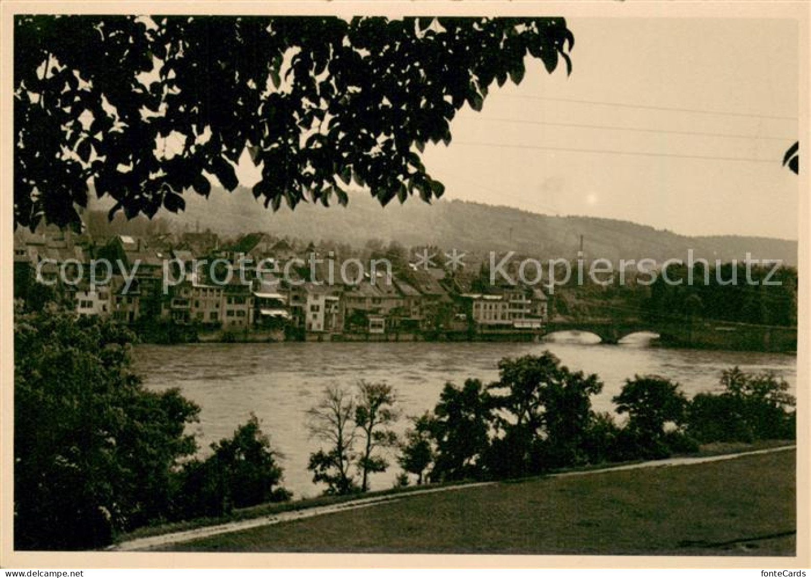 13716303 Rheinfelden AG Uferpartie Am Rhein Solbad Rheinfelden AG - Sonstige & Ohne Zuordnung