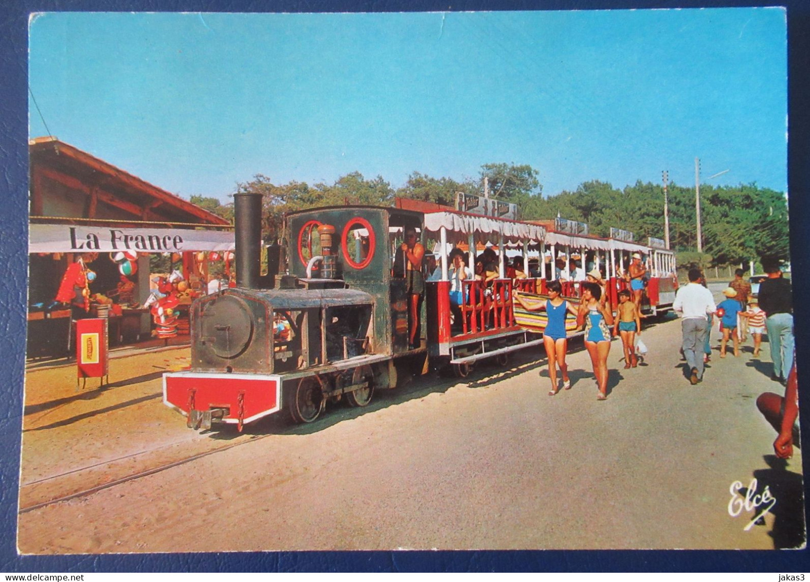 CPM CARTE POSTALE  LE PETIT DU CAP FERRET   ( GIRONDE33  ) - Eisenbahnen