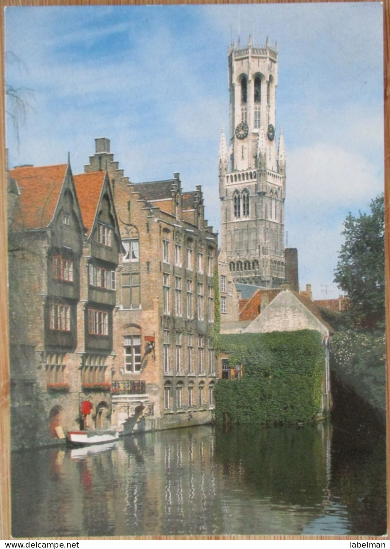 BELGIUM BELGIQUE BRUGGE TOWN CENTER CANAL BRIDGE POSTCARD CARTE POSTALE ANSICHTSKARTE CARTOLINA POSTKARTE CARD KARTE - Antwerpen