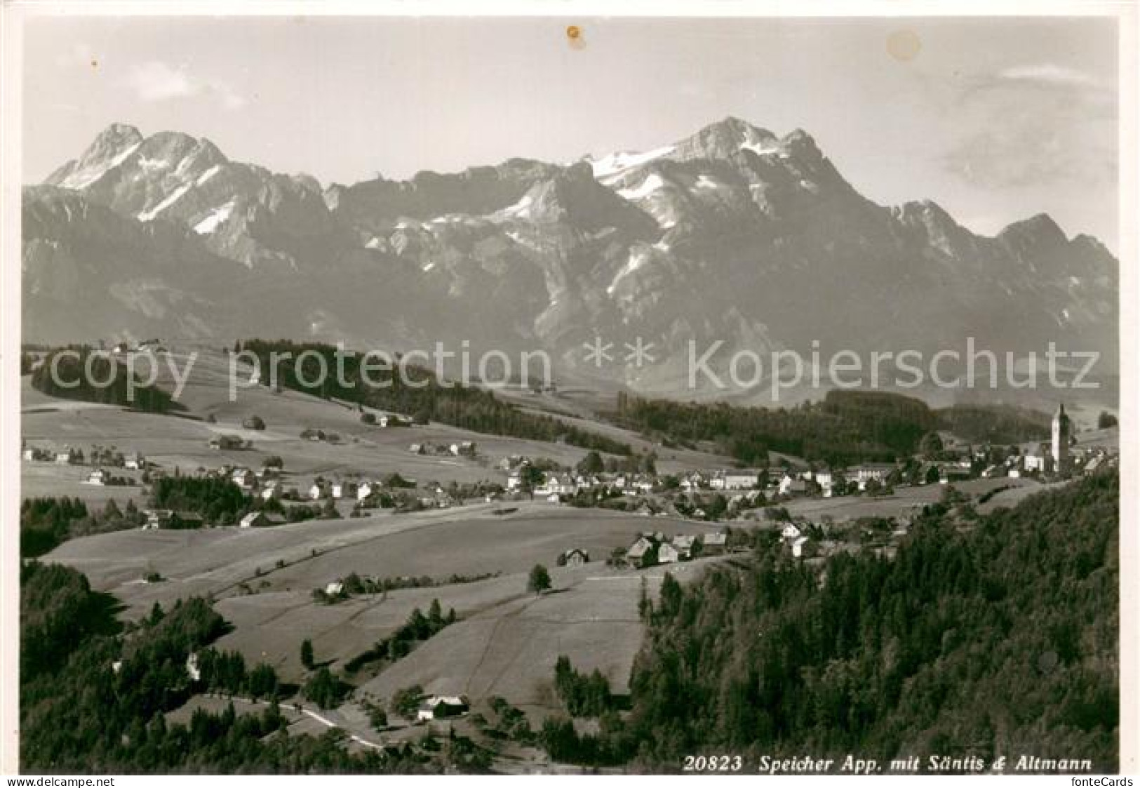 13715908 Speicher AR Panorama Mit Saentis Und Altmann Appenzeller Alpen Speicher - Autres & Non Classés