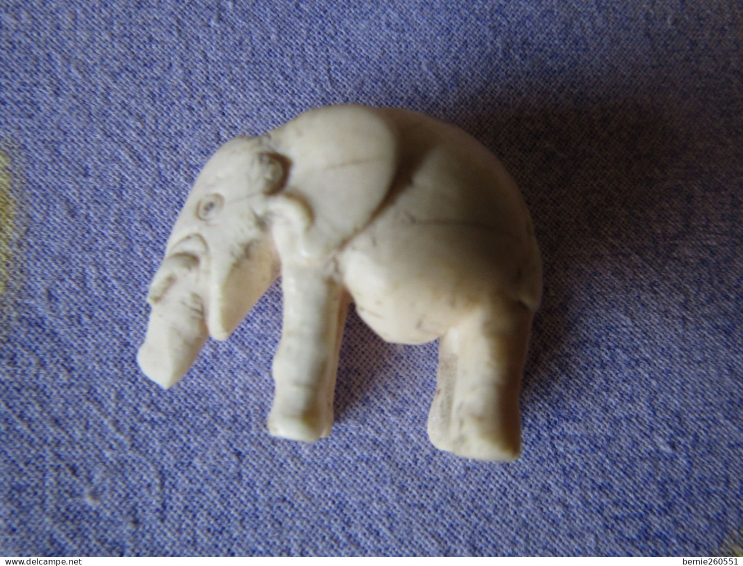Merveilleux "duo D'éléphants, Père Et Fils" Sculpté/taillé - Art Africain