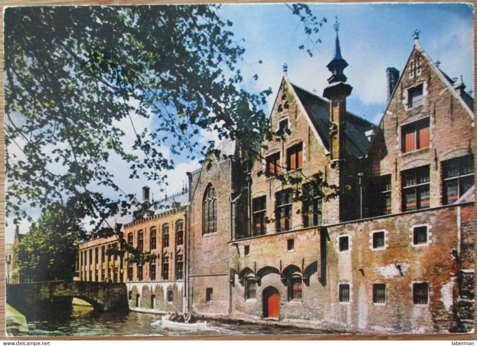 BELGIUM BELGIQUE BRUGGE TOWN CENTER CANAL BRIDGE POSTCARD CARTE POSTALE ANSICHTSKARTE CARTOLINA POSTKARTE CARD KARTE - Antwerpen