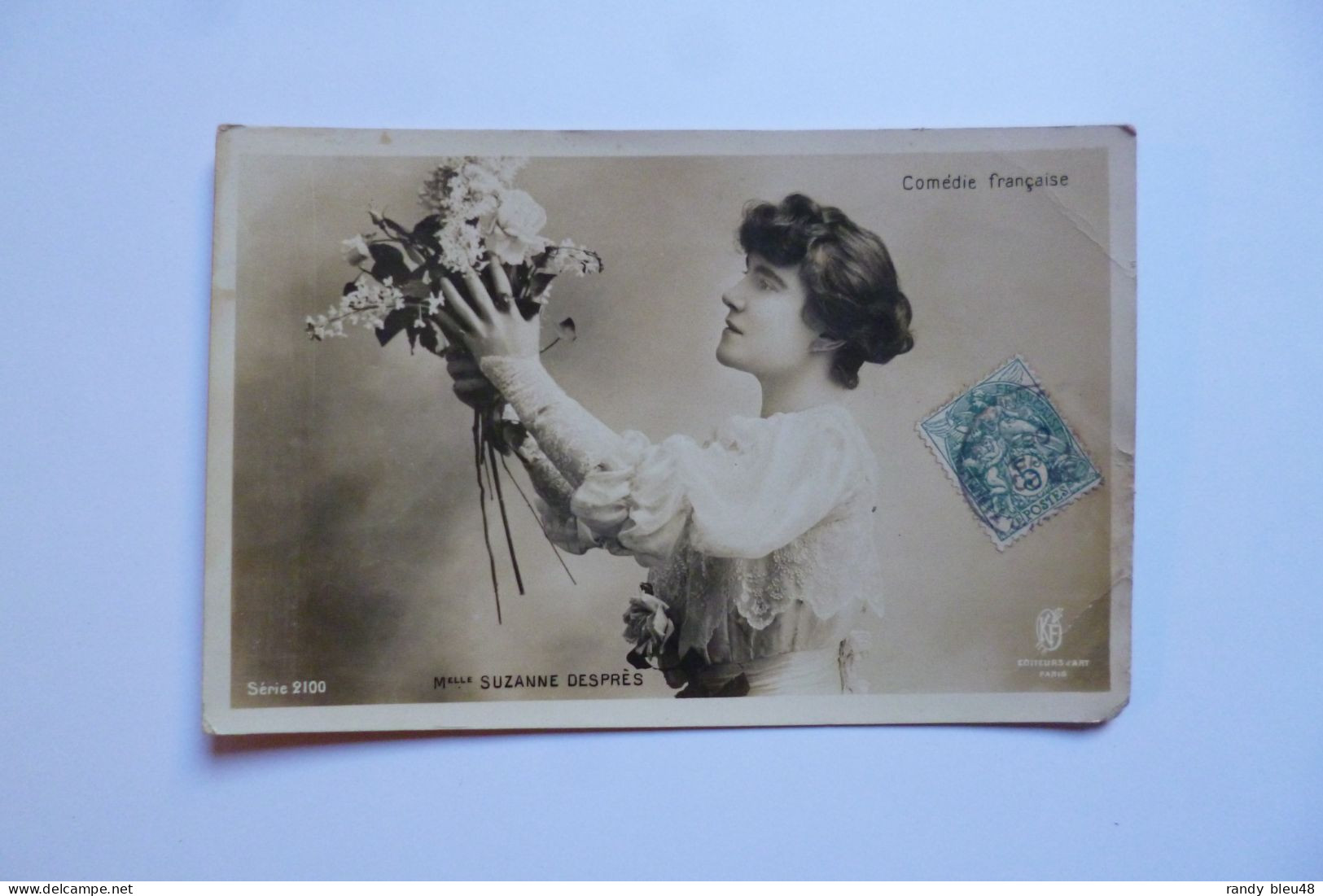 Suzanne DESPRES De La Comédie Française  -  1906  - - Entertainers